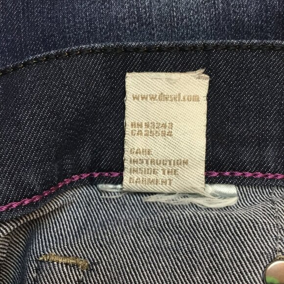 Diesel Industry Livier-Flare Super Slim-Flare Stretch Low Waist Womens 31 Jeans - Picture 11 of 13